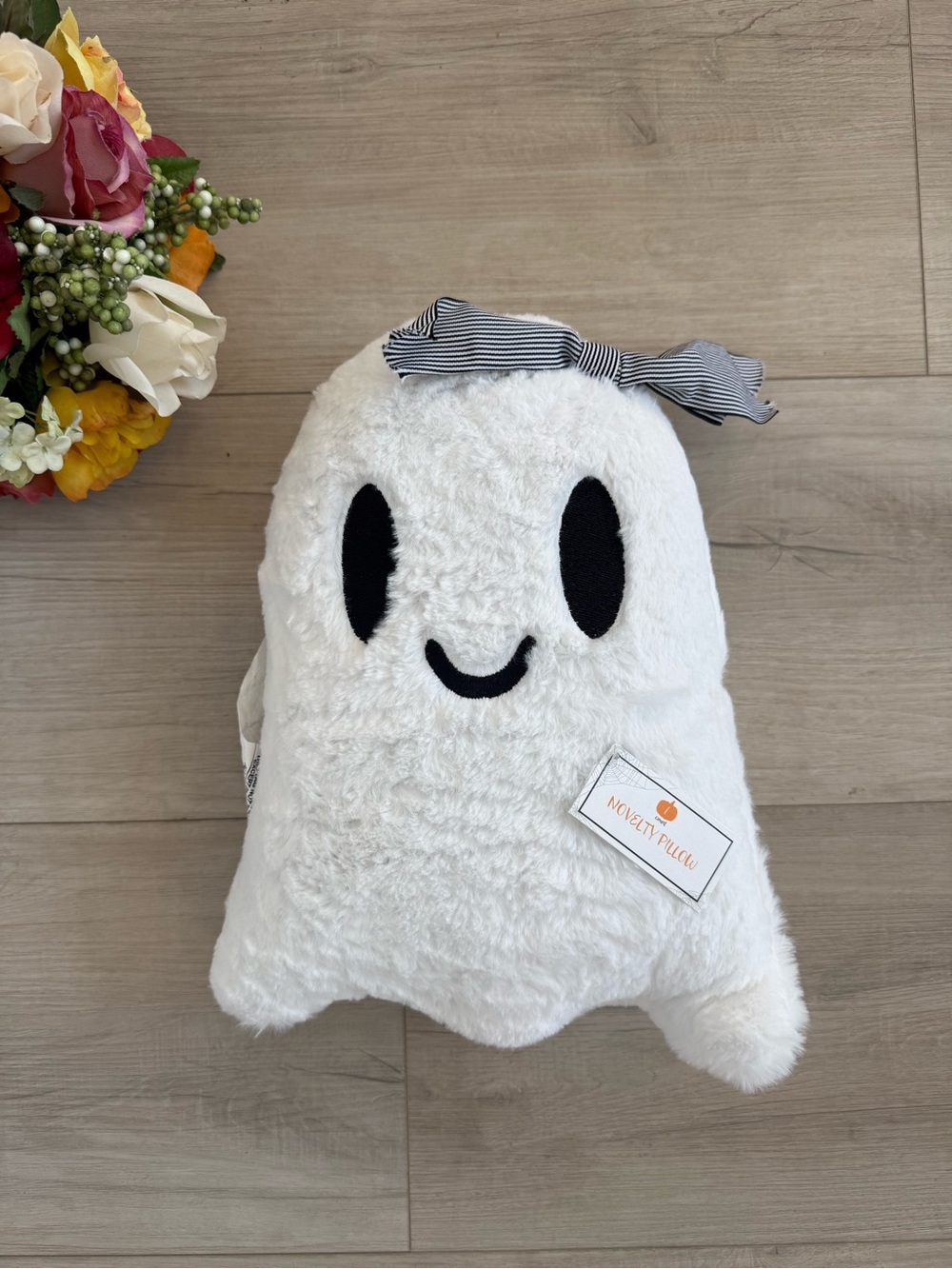 Ghost Pillow, Target Bullseye Halloween 2026, Halloween Pillow Girl Ghost Bow